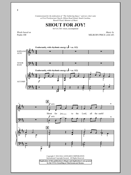 Product picture to: Shout For Joy!