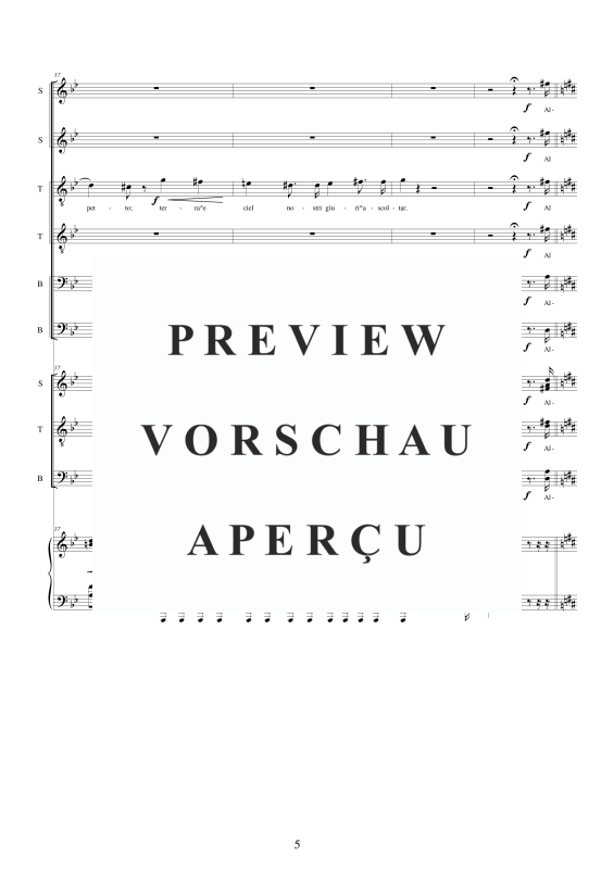 Produktgalerie: Seite 6 von 11 I Lombardi - (Act I-II) 'All'empio che infrange...', , Gemischter Chor und Klavier