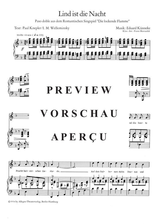 gallery: Eduard Künneke Operetten Liederbuch, , 