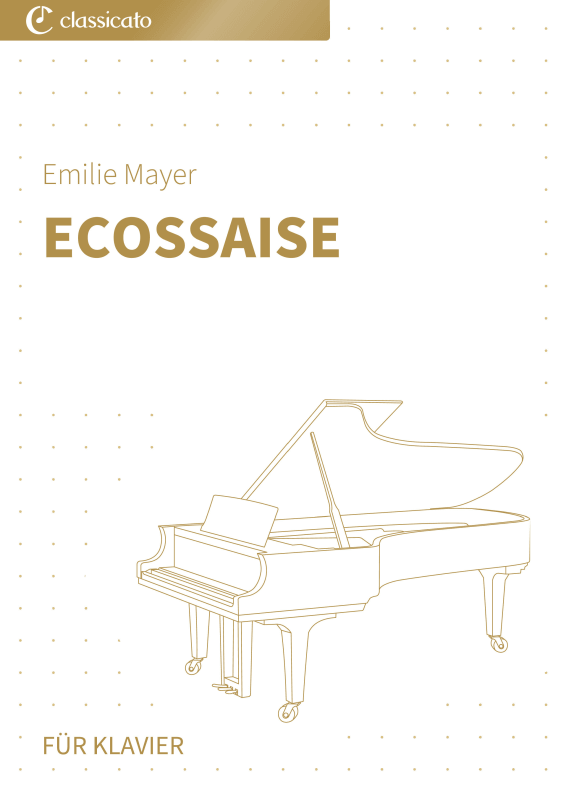 cover: Ecossaise - Nr. 9 aus den Neun Tänzen für Klavier, , Klavier Solo