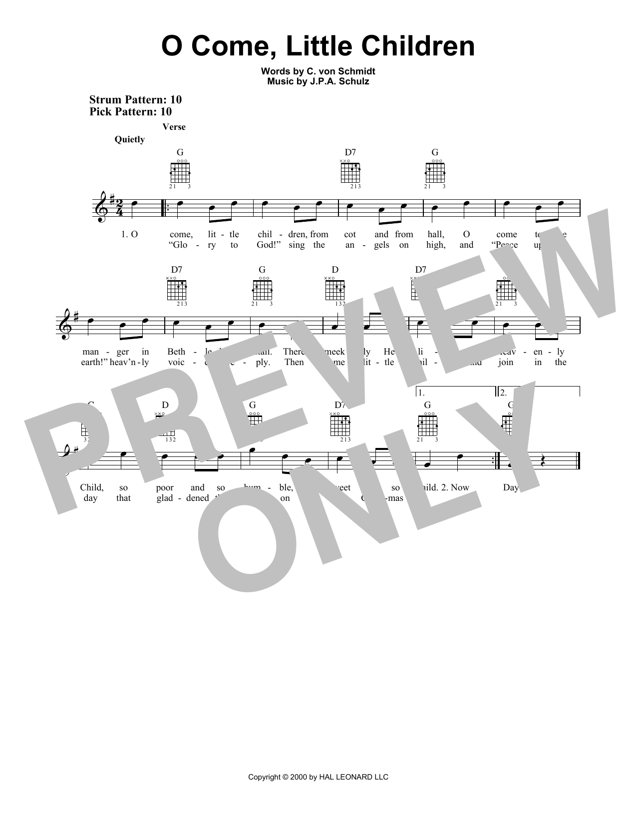 Product gallery: Page 1 of 1 O Come, Little Children, C. von Schmidt