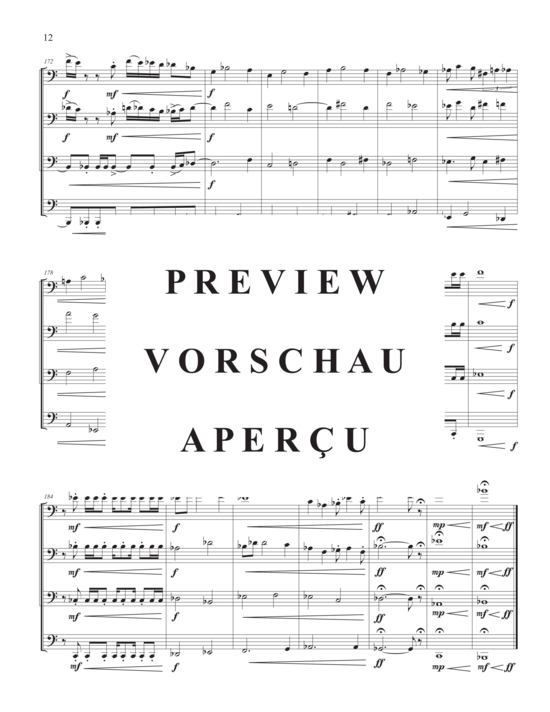 Product gallery: Page 15 of 21 Trombone Graffiti , , (trombone quartet or ensemble)