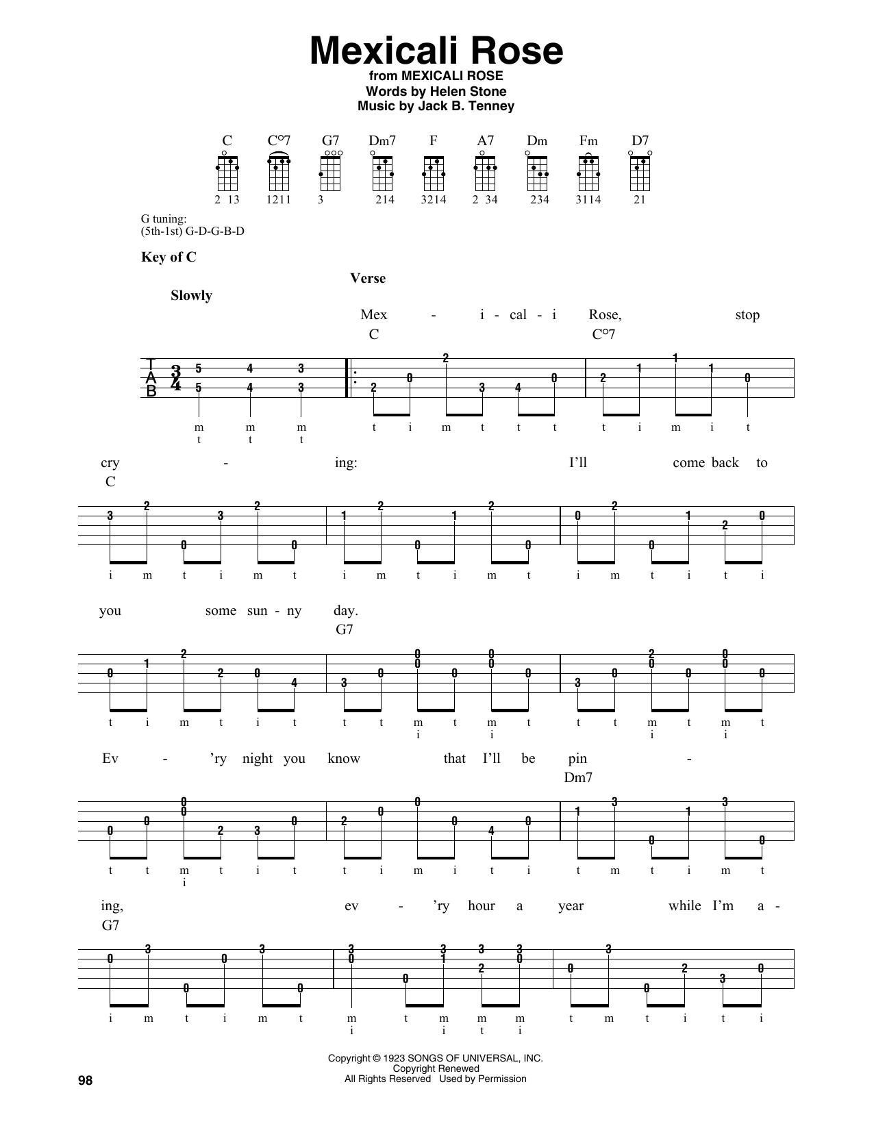 Product gallery: Page 1 of 1 Mexicali Rose, Bing Crosby