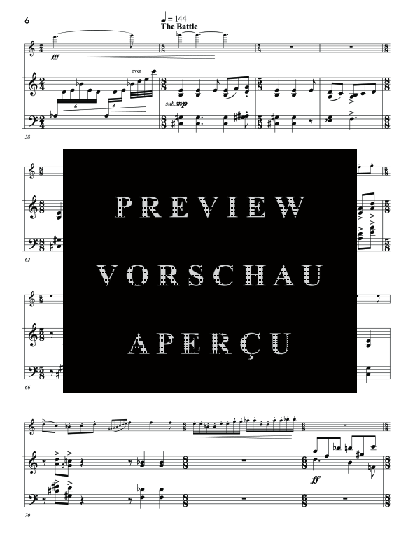 Product gallery: Page 10 of 11 War of Fire and Ice, The, , (flute and piano)