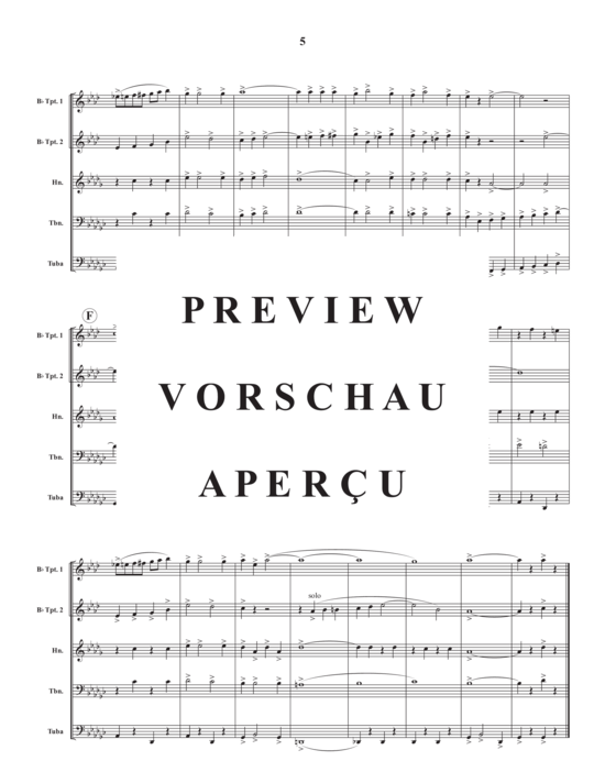 Produktgalerie: Seite 7 von 17 Nobles of th Mystic Shrine , , (Blechbläserquintett)