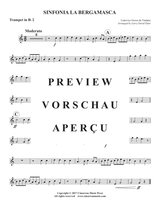 Produktgalerie: Seite 7 von 10 Sinfonia La Bergmasca , , (Blechbläserquintett)