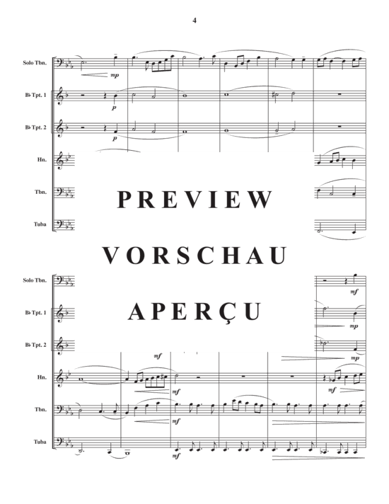 Produktgalerie: Seite 6 von 21 Sparkling New Brass Star , , (Blechbläser Quintett + Posaune Solo)