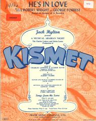 cover: He's In Love! (from 'Kismet'), Robert Wright, Gesang, Gitarre, Klavier