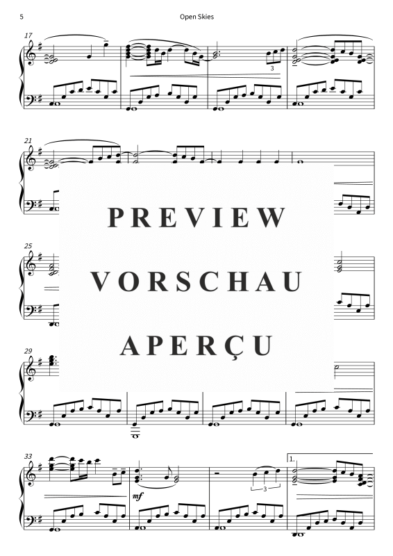 gallery: Open Skies - 7 poetische Klavierstücke, Hauke Kranz - Die Tastenflüsterin, (Klavier Solo)