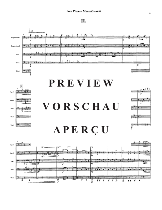 Product gallery: Page 5 of 21 Four Pieces , , (Tuba Quintet EETTT)