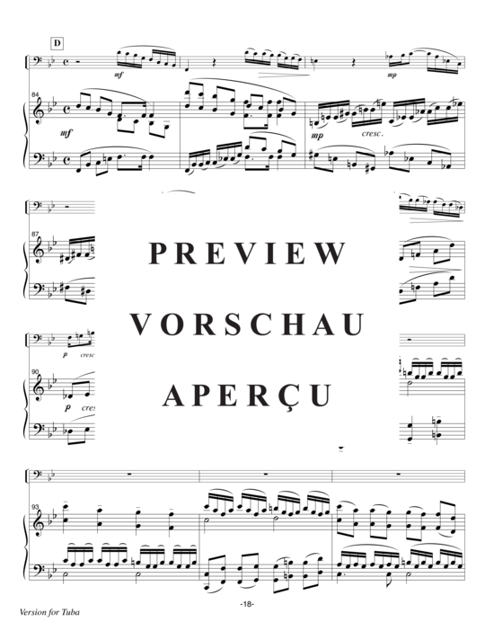 Product gallery: Page 20 of 21 Pershing Concerto , , (tuba + piano)