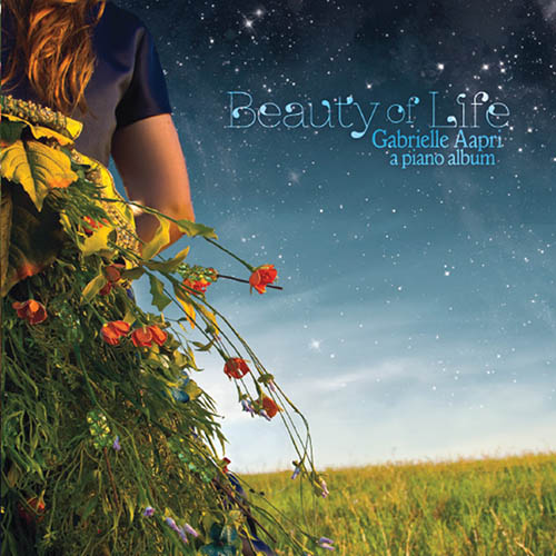 cover: Beauty Of Life, Gabrielle Aapri, Klavier