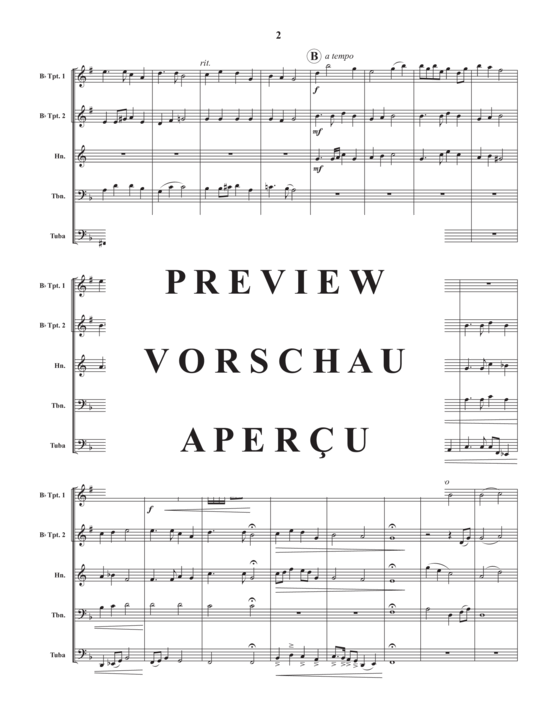 Produktgalerie: Seite 4 von 10 Come, Ye Thankful People Come , , (Blechbläserquintett)