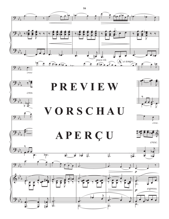 Product gallery: Page 18 of 21 Concertino No. 1 , , (trombone/euphonium + piano)