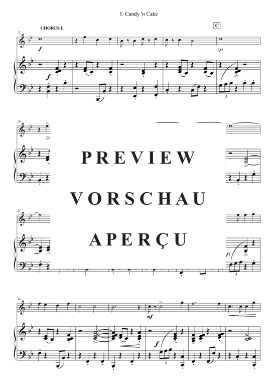 Produktgalerie: Seite 20 von 21 Candy ´n Cake , , (Combo Band + Alt Saxophon, Trompete)