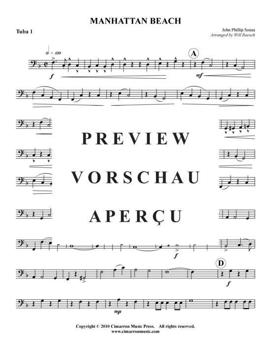 Product gallery: Page 14 of 17 Manhattan Beach , , (Tuba Quartet: 2x Baritone, 2xTuba)