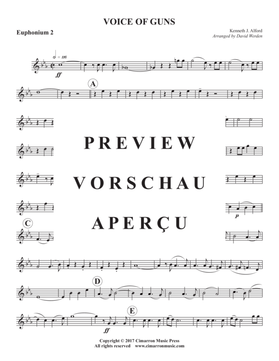 Product gallery: Page 14 of 19 Voice of Guns , , (Tuba Quartett EETT)