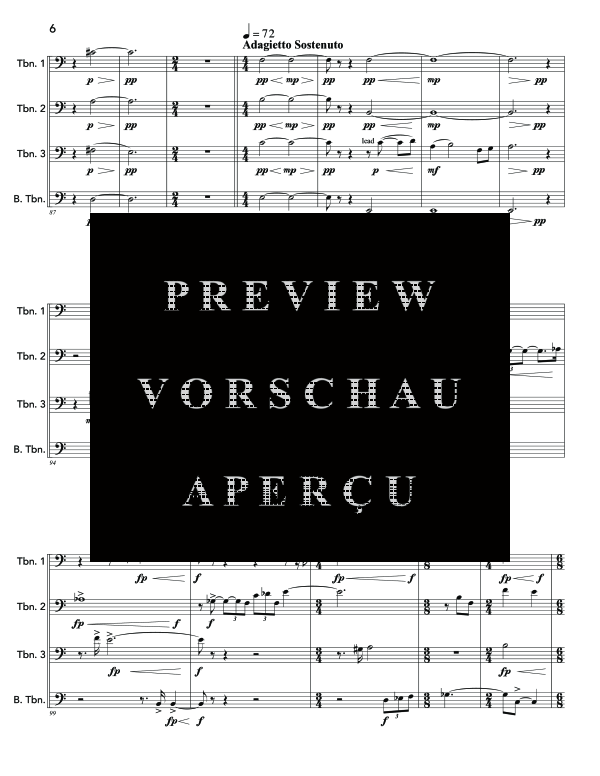 Product gallery: Page 10 of 11 Diasphere, , (Trombone quartet)