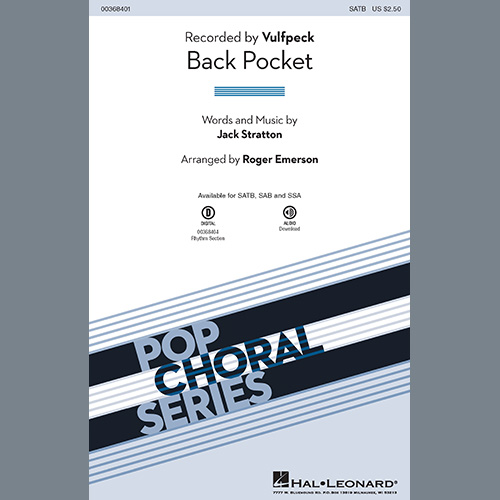 cover: Back Pocket (arr. Roger Emerson), Vulfpeck