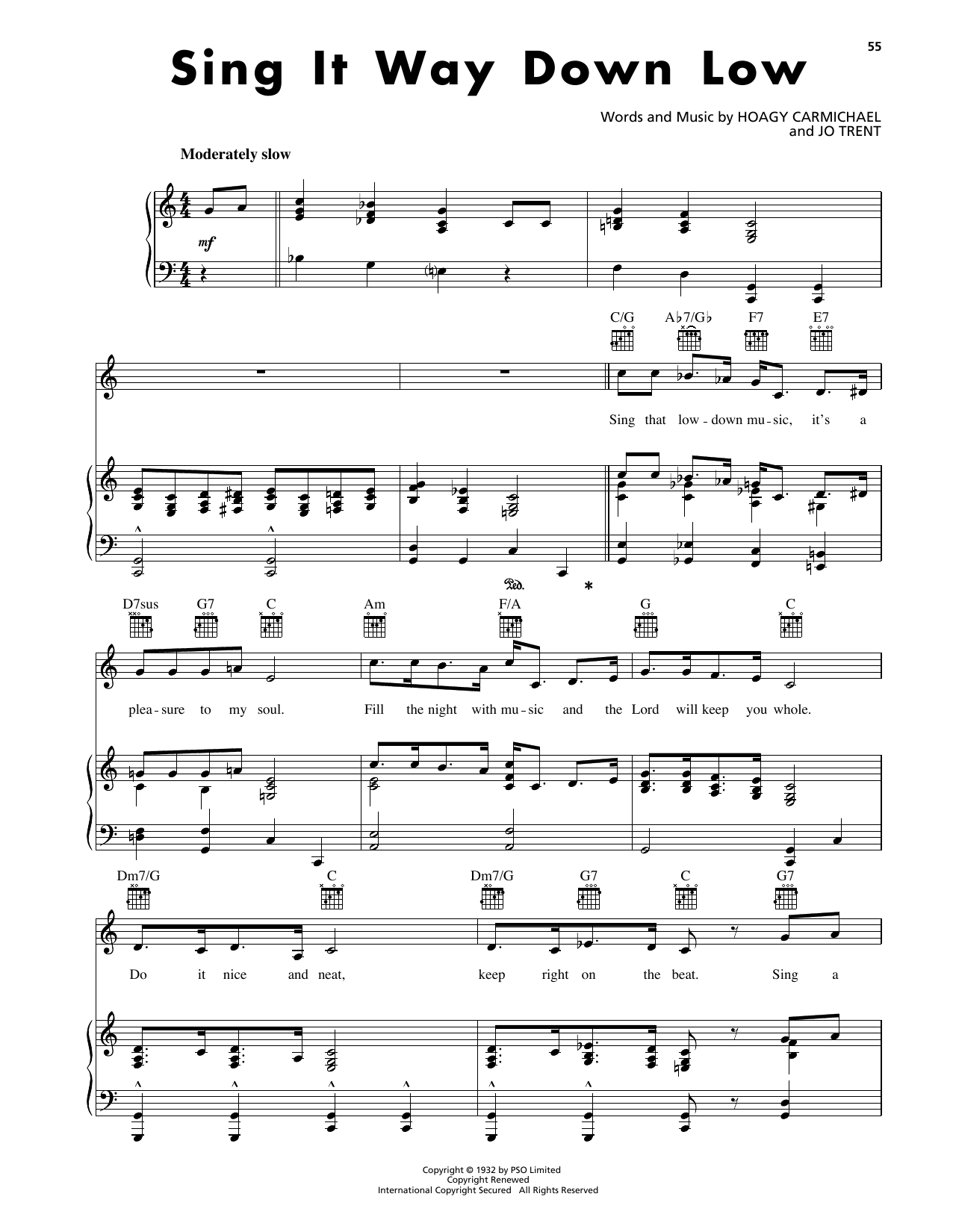 Product picture to: Sing It Way Down Low