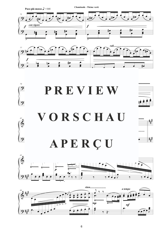 Produktgalerie: Seite 7 von 8 Thème varié - Op.89, , Klavier Solo