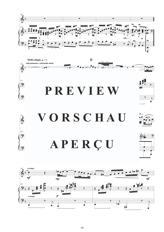 Product gallery: Page 11 of 11 Oboen Konzert in D-Moll BWV 1059, , Oboe and Piano
