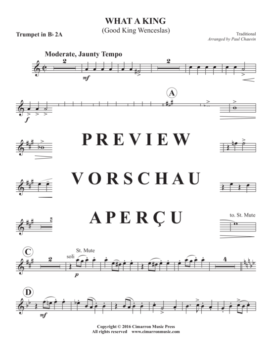 Produktgalerie: Seite 11 von 21 What a King , , (Doppeltes Blechbläserquintett)
