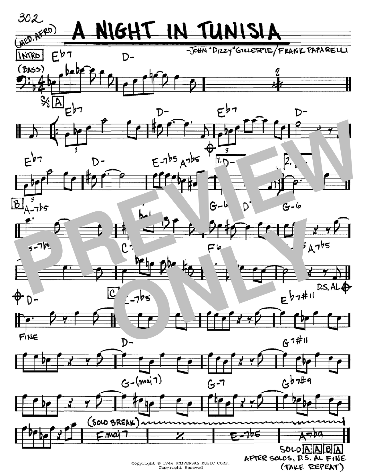 Produktgalerie: Seite 1 von 1 A Night In Tunisia, Dizzy Gillespie