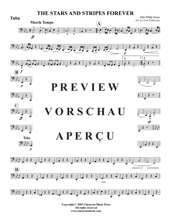 gallery: Stars & Stripes Forever , , (Blechbläserquintett)