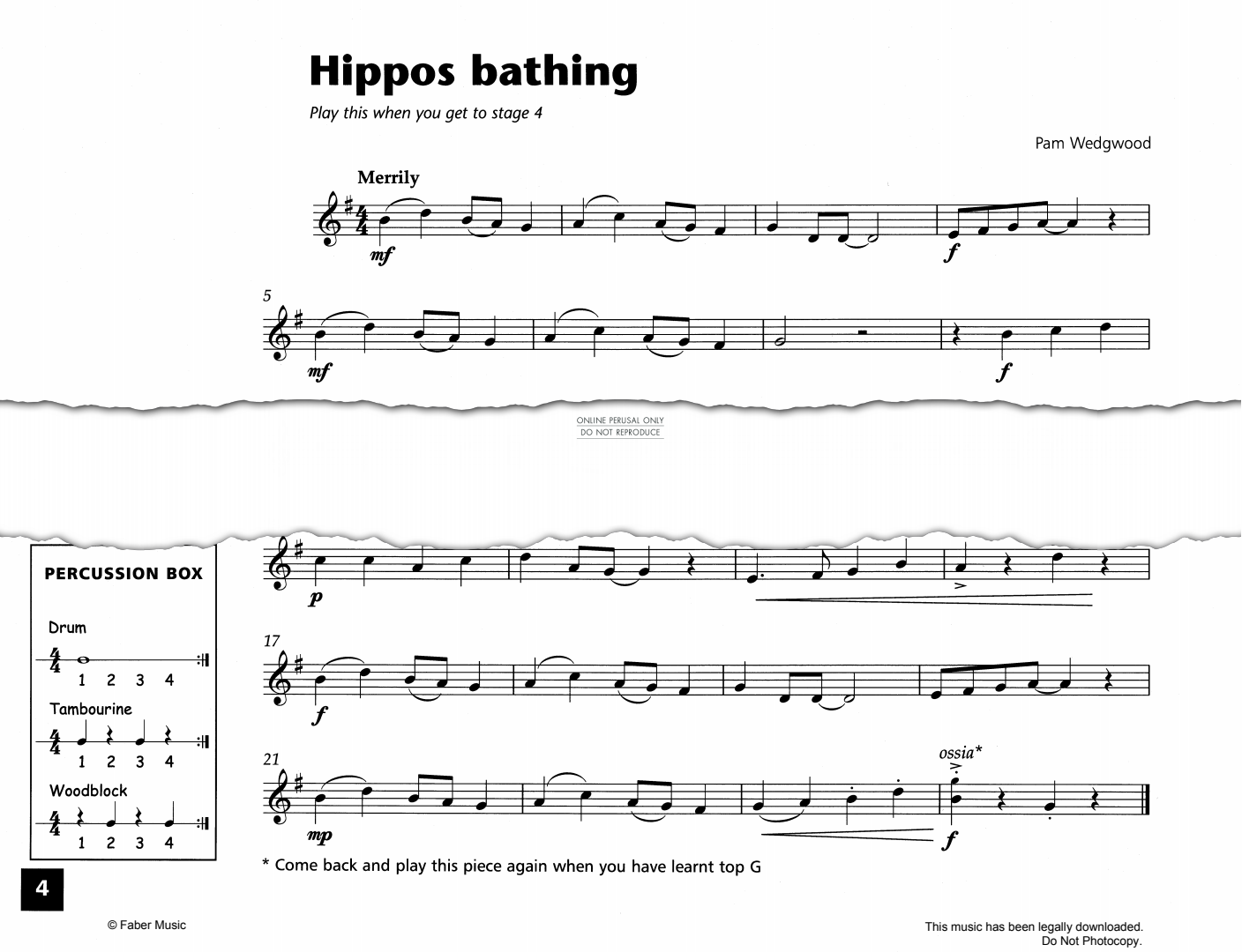 Product gallery: Page 1 of 1 Hippos Bathing, Pam Wedgwood