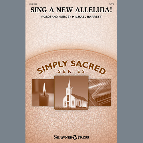 cover: Sing A New Alleluia!, Michael Barrett