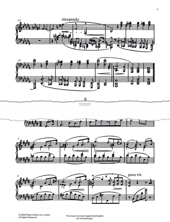 Product picture to: Consolation No. 5 in E (from Consolations, S. 172)