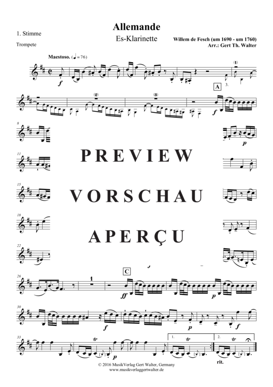 Produktgalerie: Seite 10 von 21 Allemande , , (Quintett flexible Besetzung)