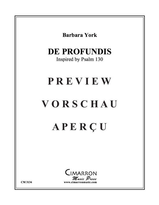 Product gallery: Page 2 of 11 De Profundis , , (tuba + piano)