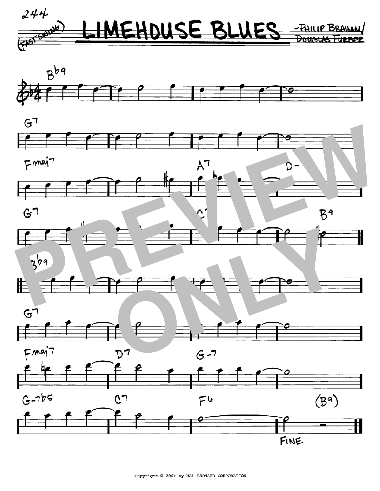 Produktbild zu:  Limehouse Blues - Douglas Furber