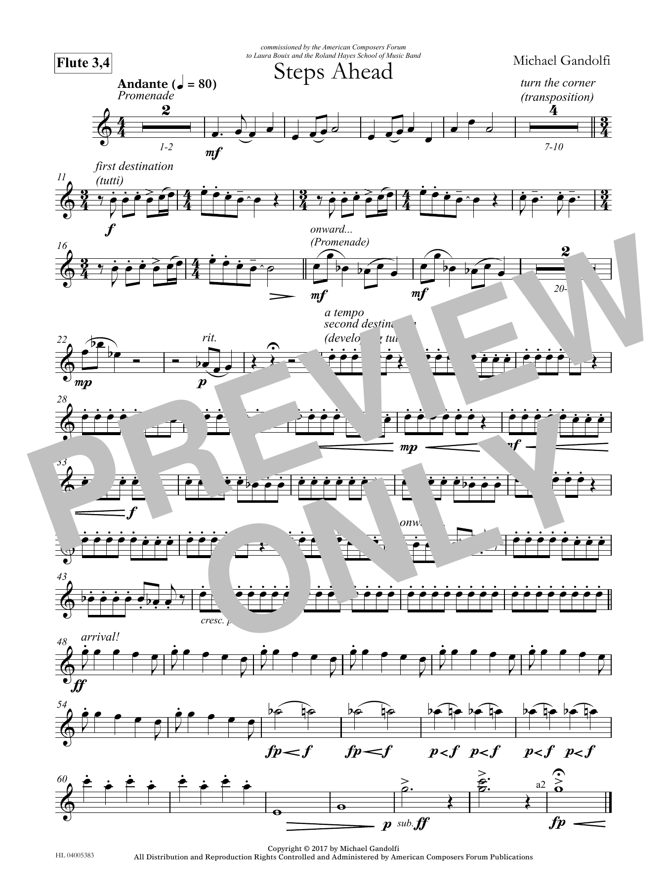 Product picture to: Steps Ahead - Flute 3 & 4