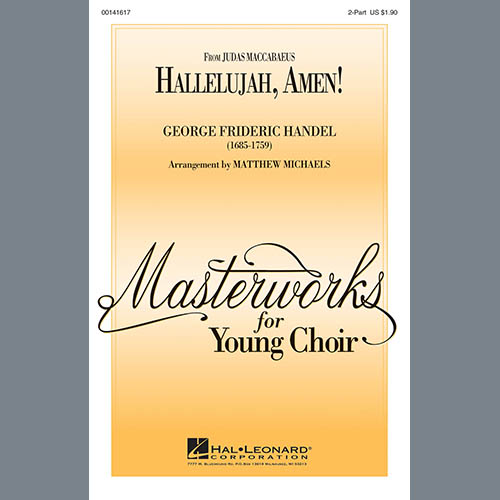 cover: Hallelujah, Amen!, John Leavitt