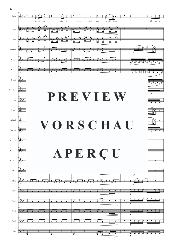 Produktgalerie: Seite 9 von 11 Dies Bildnis ist bezaubernd schön, , Tenor Solo und Concert Band