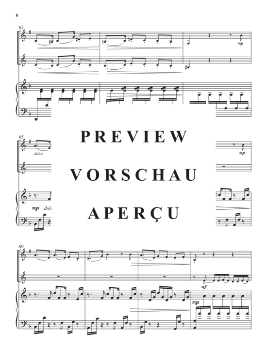Product gallery: Page 10 of 21 The Lion and the Mouse , , (Trio for trumpet in Bb/piccolo trumpet, horn in F + piano)