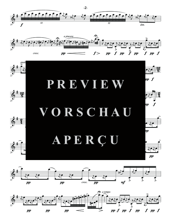 Product gallery: Page 6 of 9 D´un pensiero e d´un accento Quintetto nell´opera La Sonnambula di Bellini, , (Klarinette Solo)