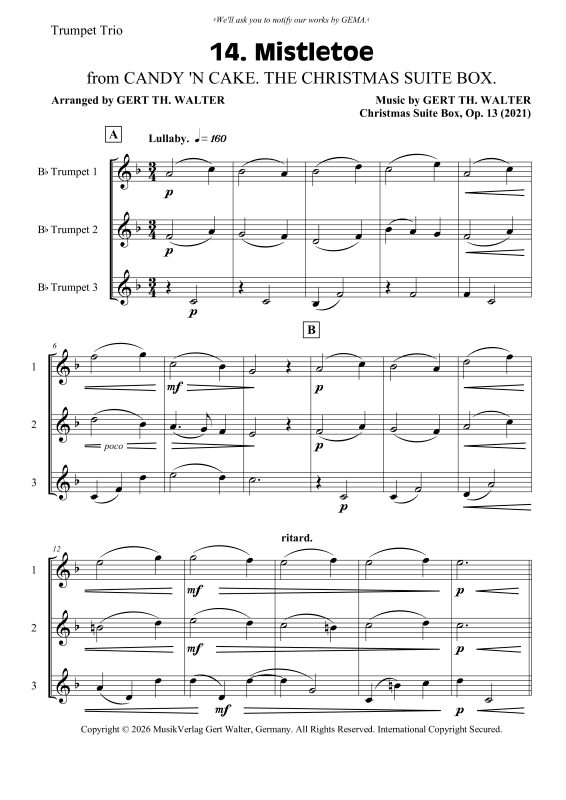 Produktbild zu: MistletoeGert Th. Walter