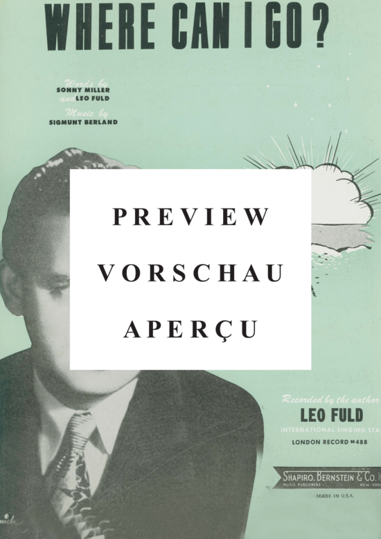 gallery: Where Can I Go? , Piaf, Edith, (Klavier + Gesang)