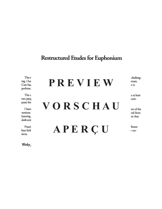 Product gallery: Page 5 of 21 Etudes for Euphonium, Vol. 2 , , (Euphonium Solo)