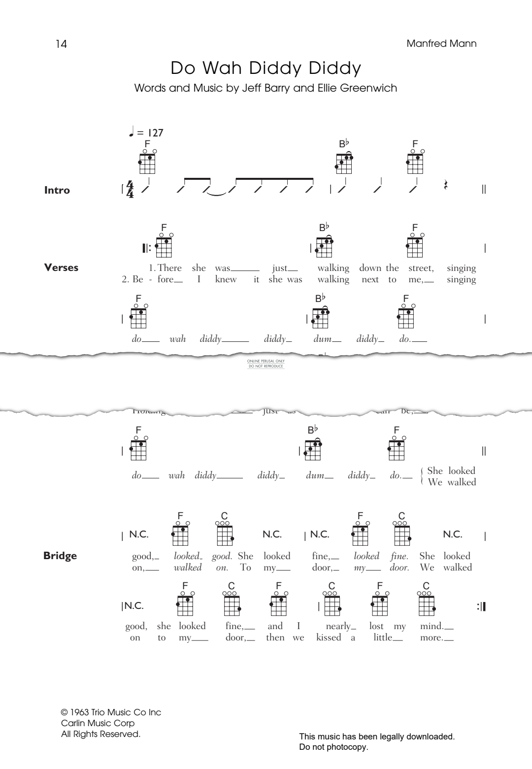Product gallery: Page 1 of 1 Do Wah Diddy Diddy, Manfred Mann