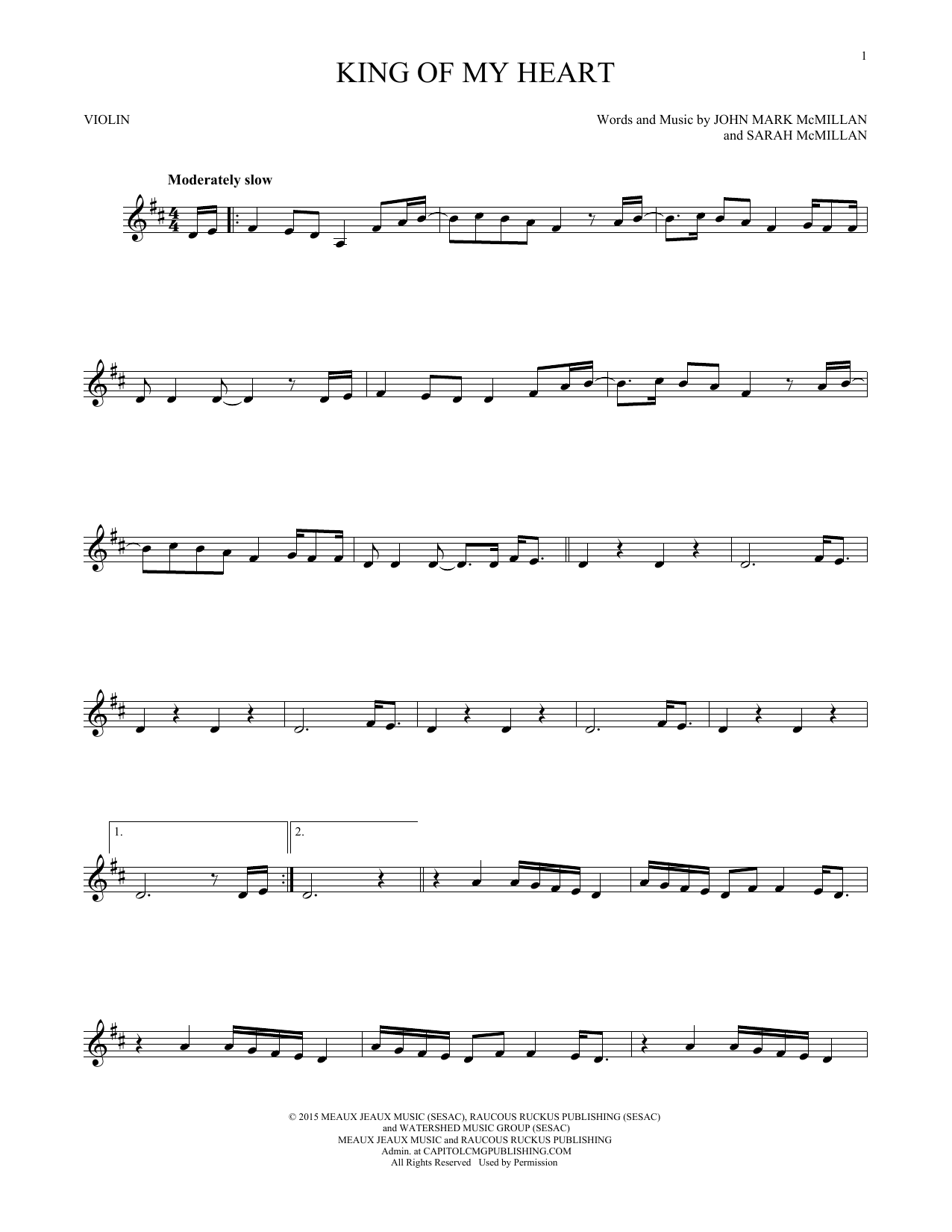 Product gallery: Page 1 of 1 King Of My Heart, Bethel Music