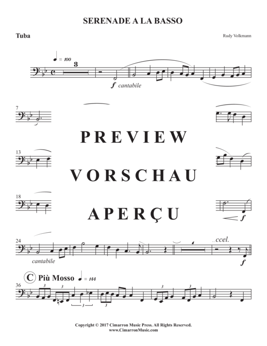 Product gallery: Page 7 of 8 Serenade a la Basso , , (tuba + piano)