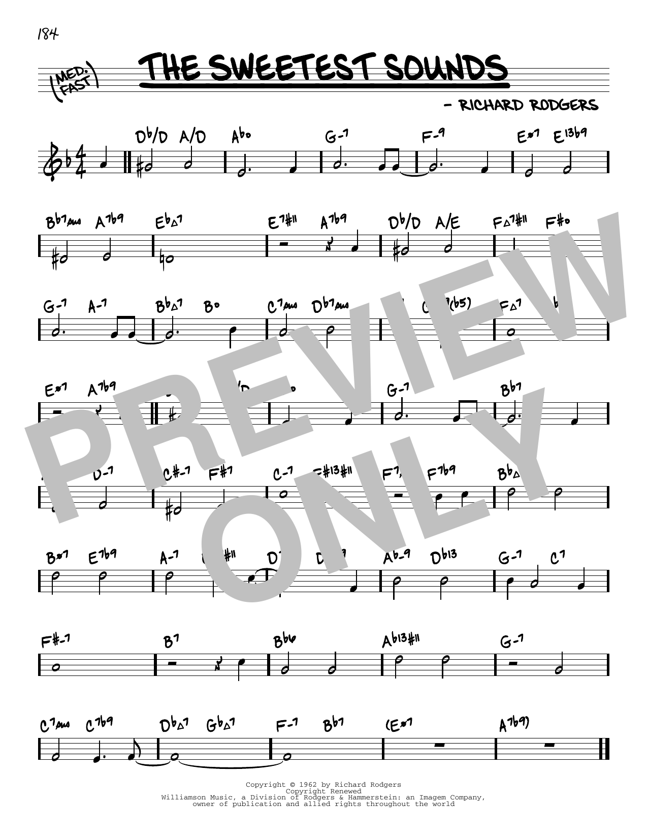 Produktbild zu: The Sweetest Sounds (arr. David Hazeltine)