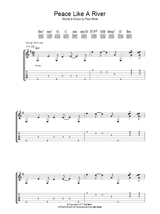 Produktbild zu: Peace Like A River