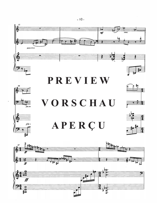 Product gallery: Page 13 of 21 Trio , , (flute, cello and piano)