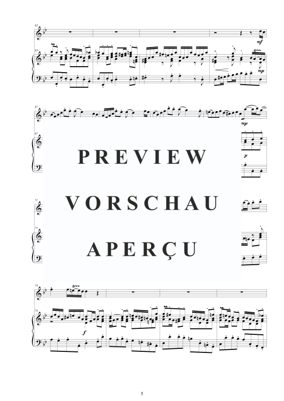 Produktgalerie: Seite 6 von 11 Oboe Concerto No.11 in B-Dur Op.9, , Oboe Solo und Cembalo/Klavier